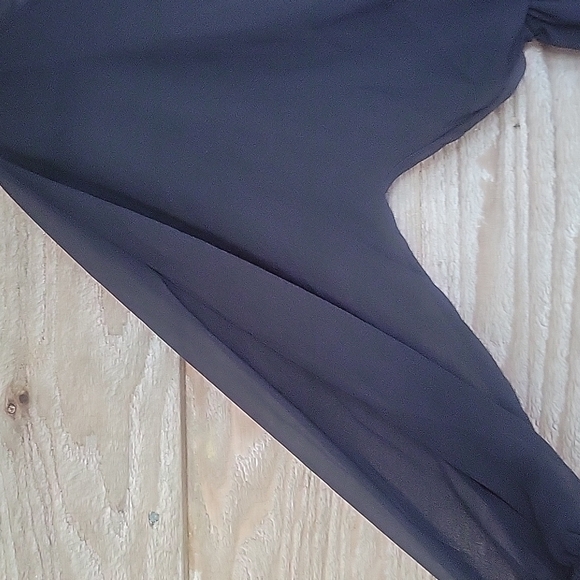 Express Little Black Dress 3/4 Sleeves Size XSmall - Picture 2 of 7